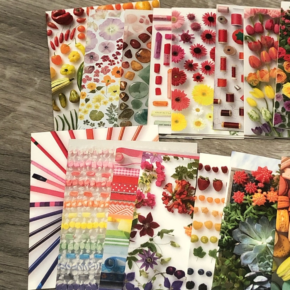 Colorful note cards - Picture 3 of 4